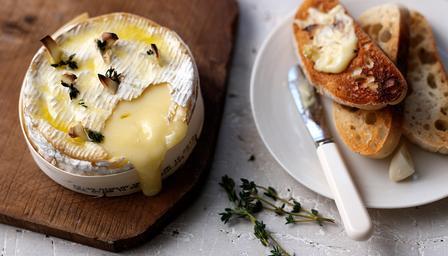 Gorgeous baked cheese